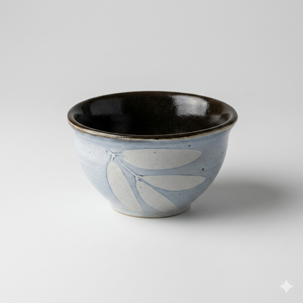 Blue Azure Four Leaf NutBowl Small