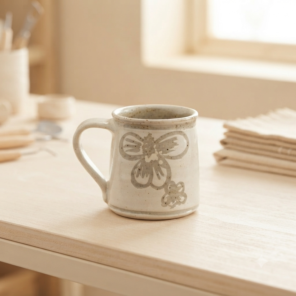 Free-Spirited & Earthy Coffee Mugs - need to see the original pic