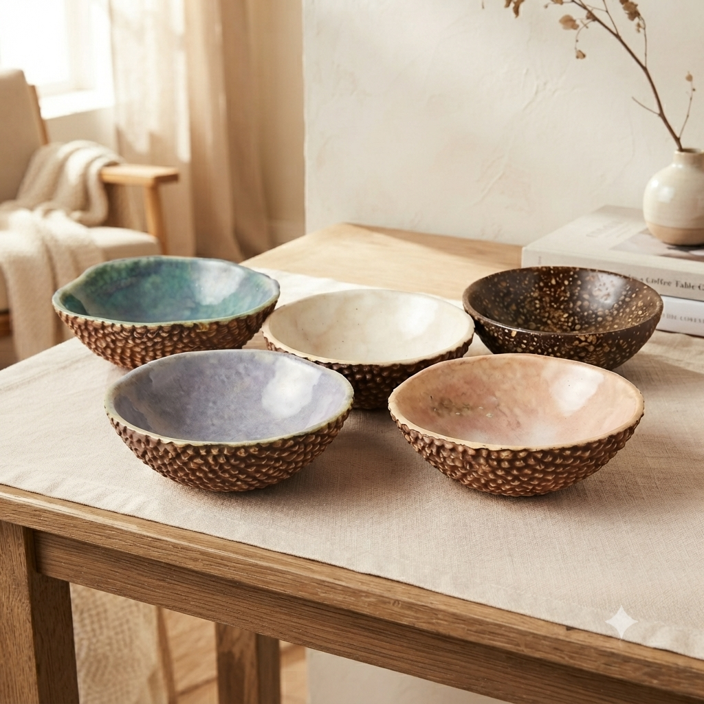 Textural Delight Jackfruit Finish Bowl - you have to let them choose the colour