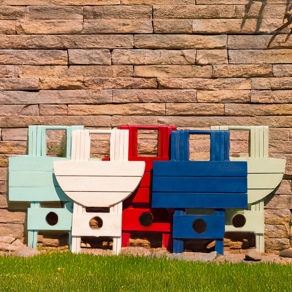 Patio Folding Table (Off Wt Roud)