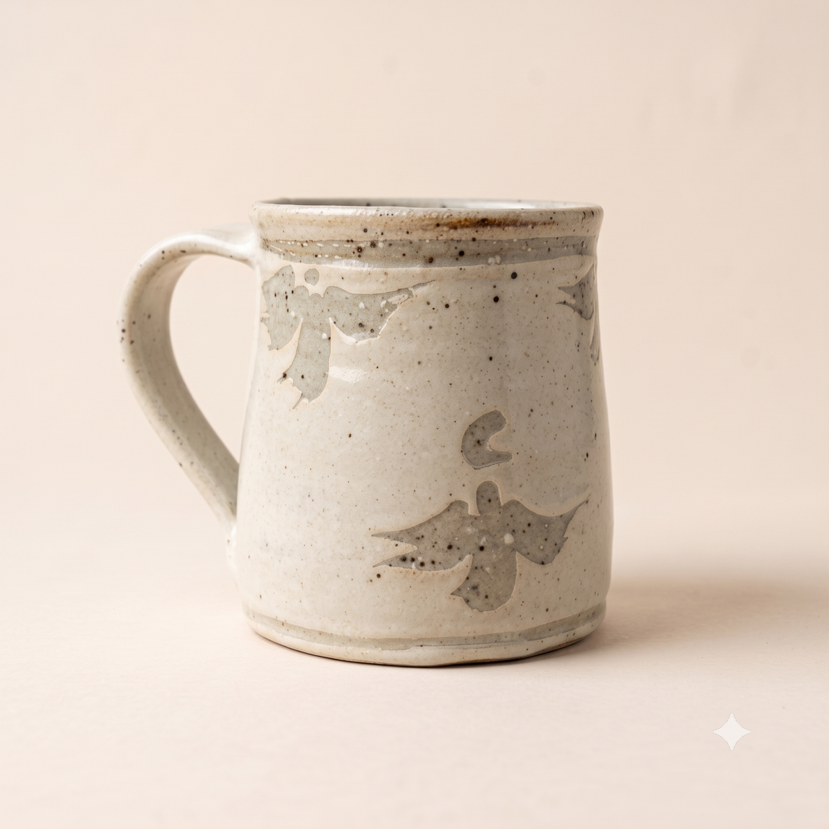 Untamed & Floral Cream Mugs
