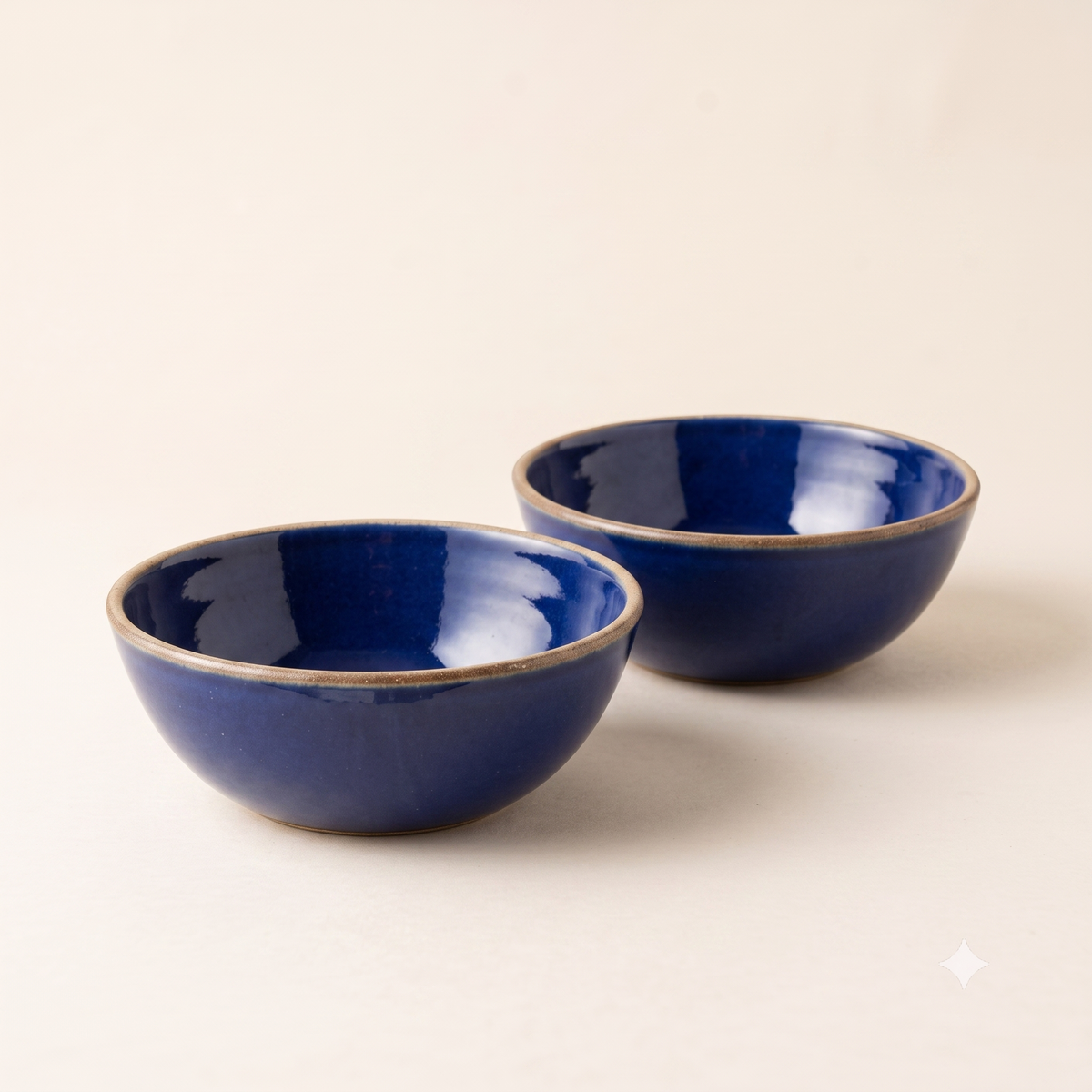 Ocean's Embrace Crafted Blue Bowl