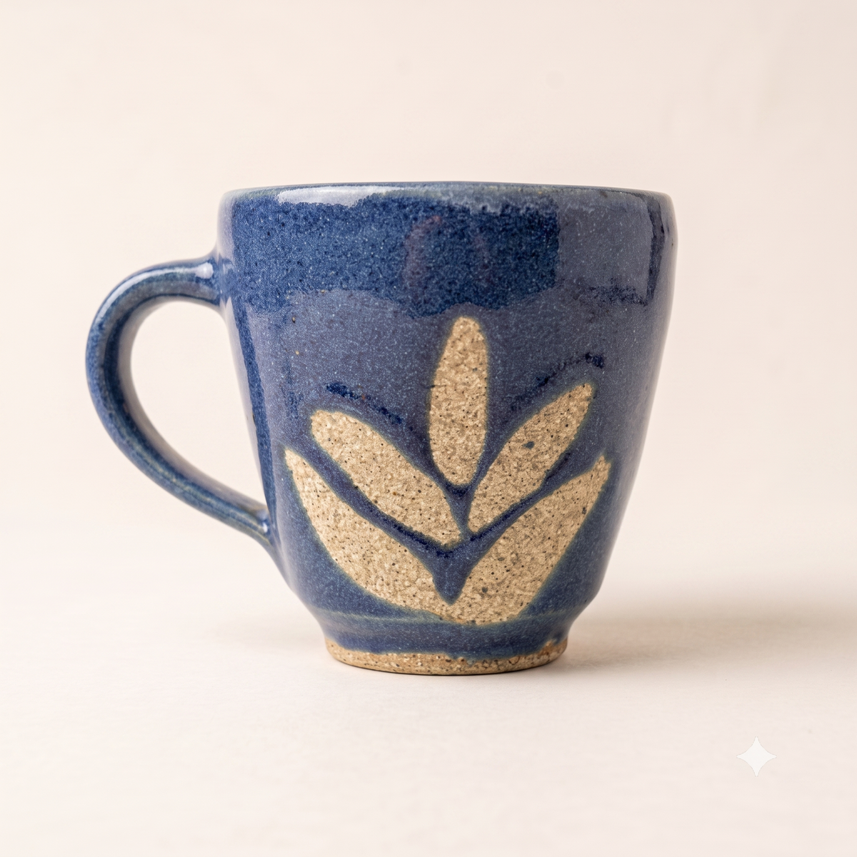 Midnight Sips Handcrafted Indigo Cup