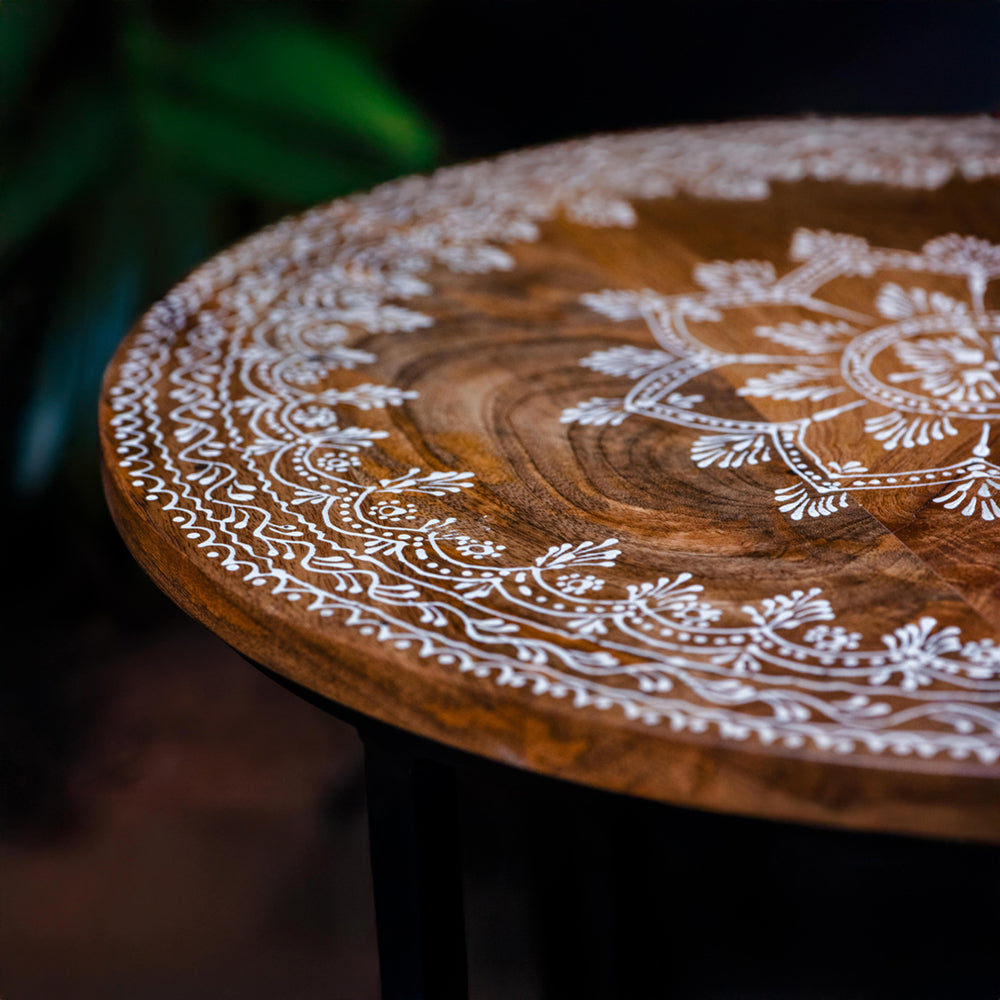 Wooden Side Table set of 2