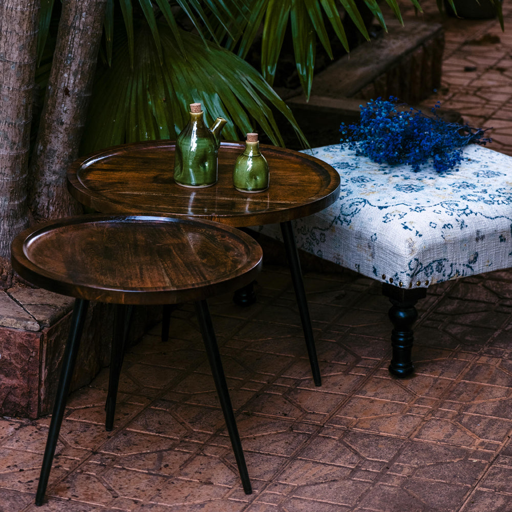 Upholstered Poof Square