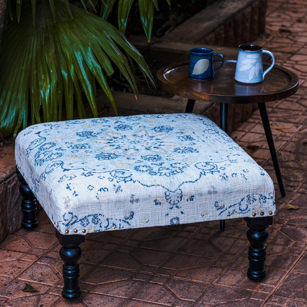 Upholstered Poof Square