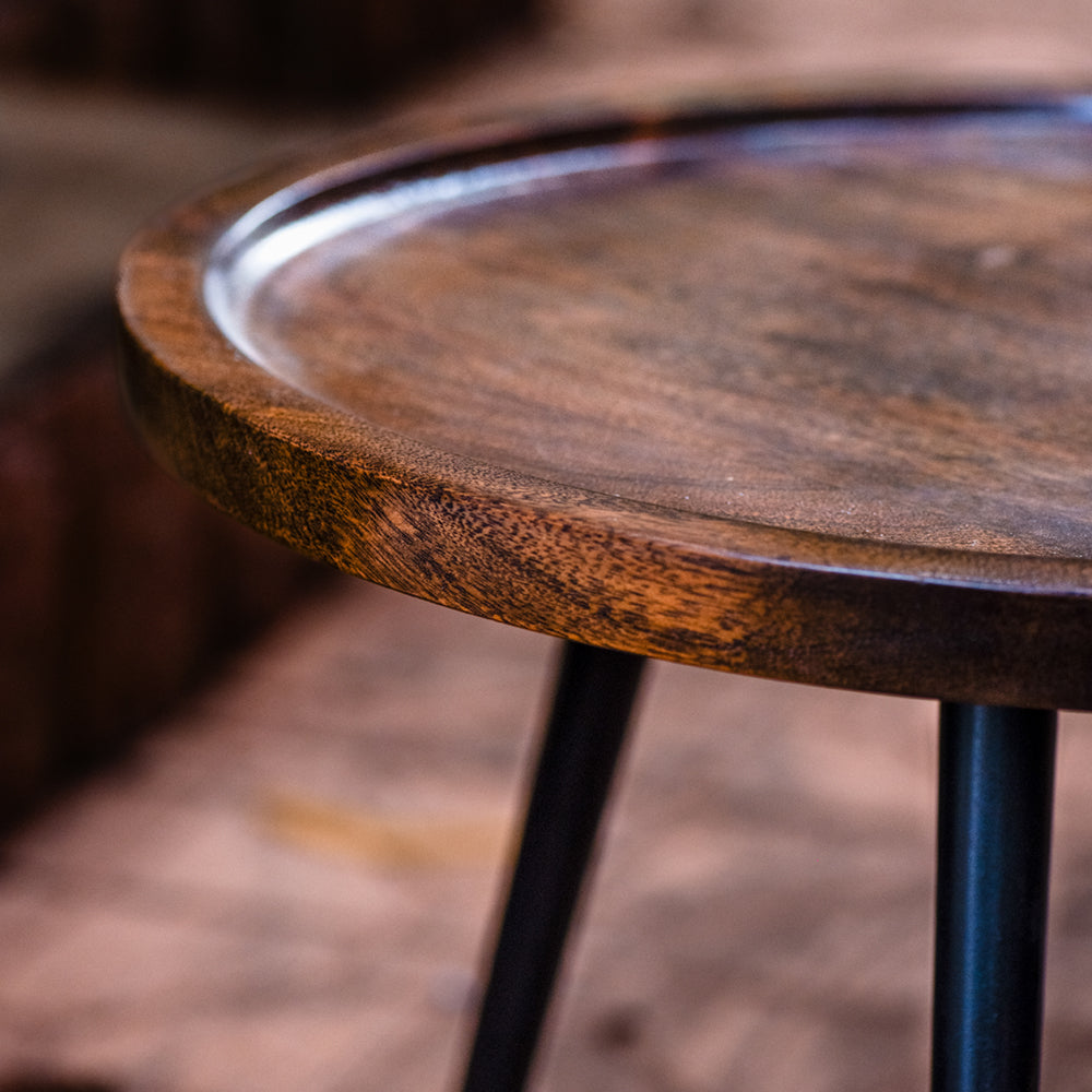 Wooden Table Round
