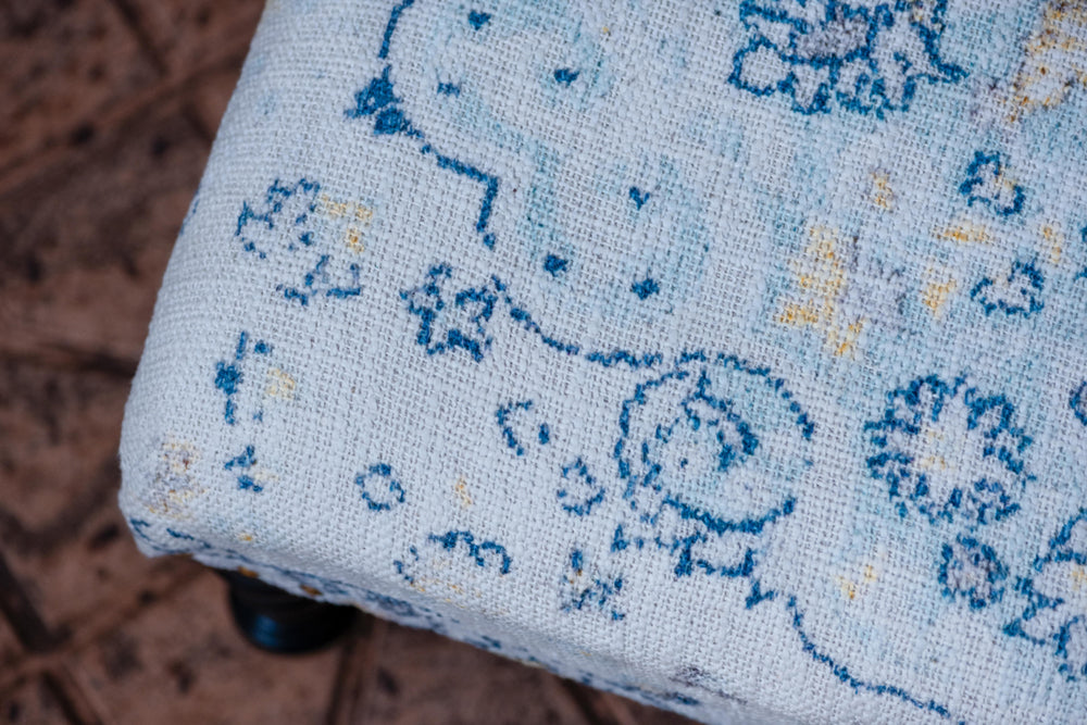 Upholstered Poof Square