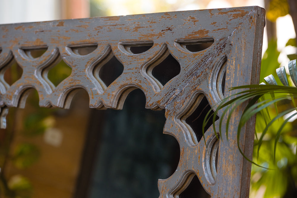 Wooden Mirror Carved