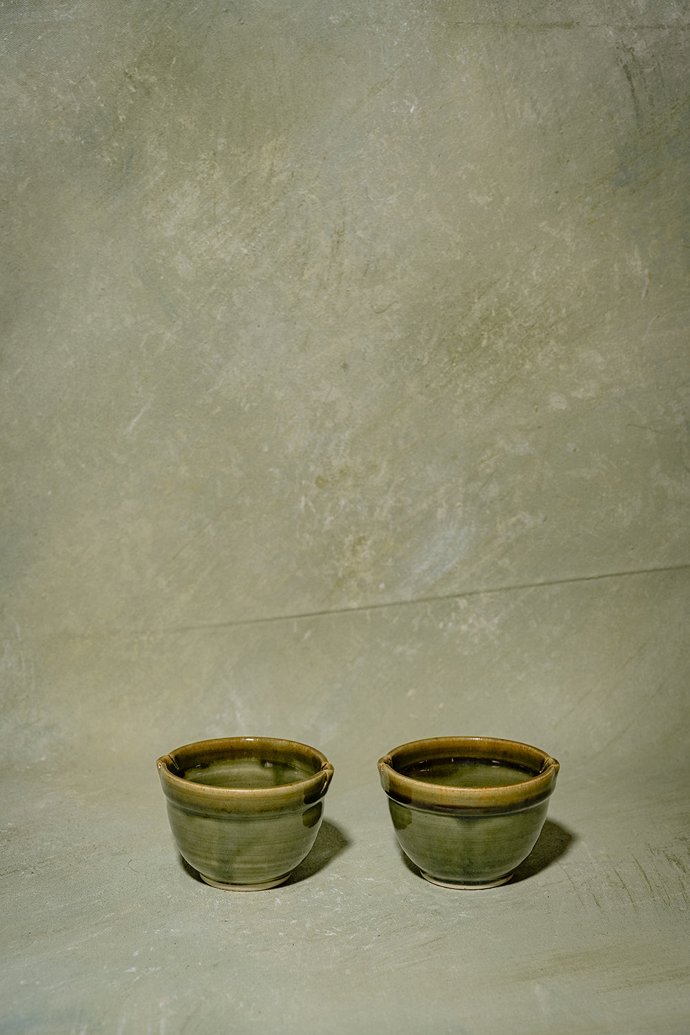 Serene Sage Nut Bowl - Set of 2