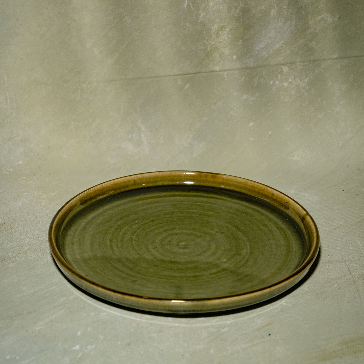Serene Sage Platter Chip Dip Flat