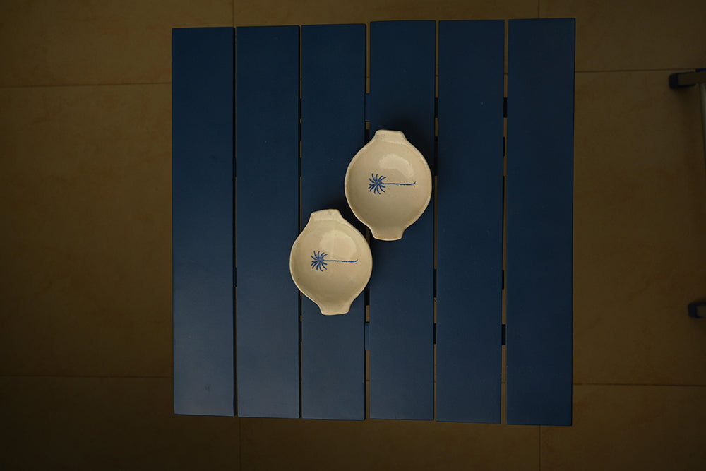 Palm Nut Plate - Set of 2