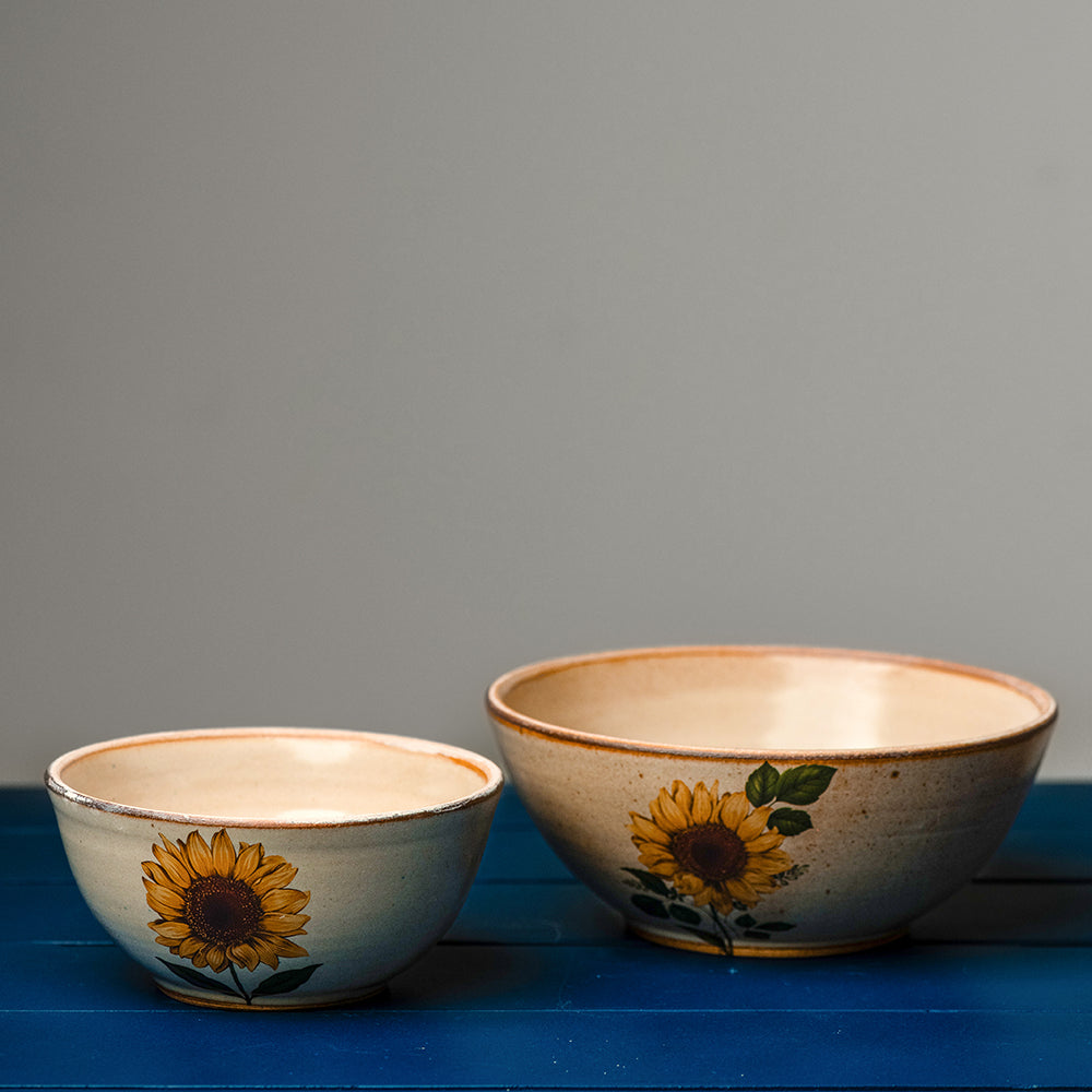 Serving Bowl SunFlower
