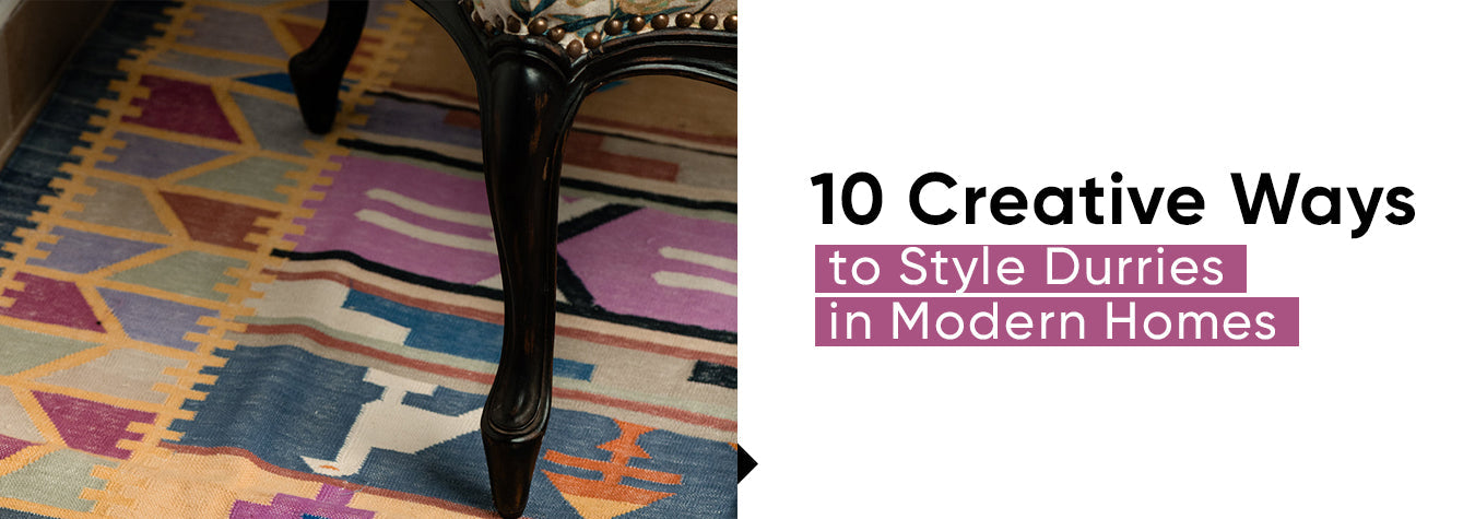 10 Creative Ways to Style Durries in Modern Homes