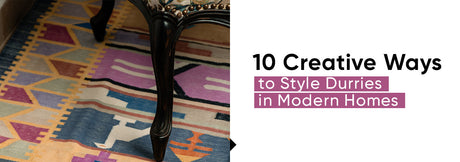 10 Creative Ways to Style Durries in Modern Homes