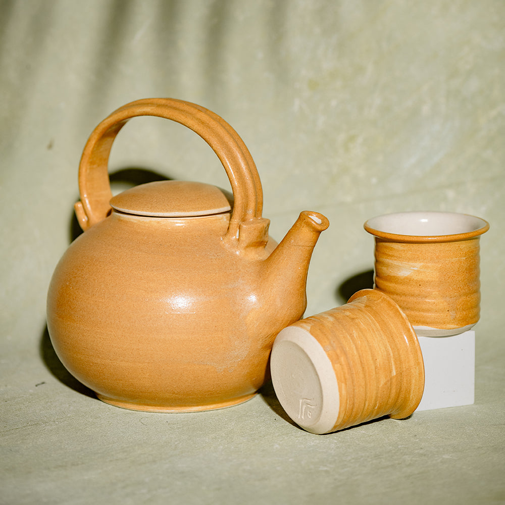 Rustic Charm Handmade Kullad Set by Tivraa
