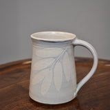 Blue Azure Leaf Beer Mug