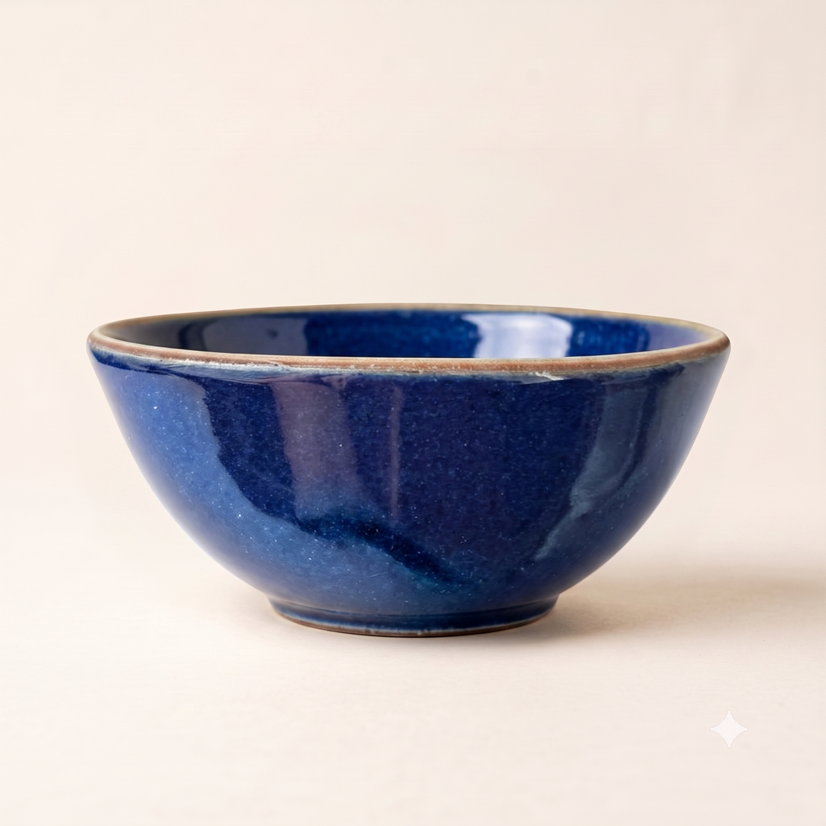 Ocean's Embrace Crafted Blue Bowl