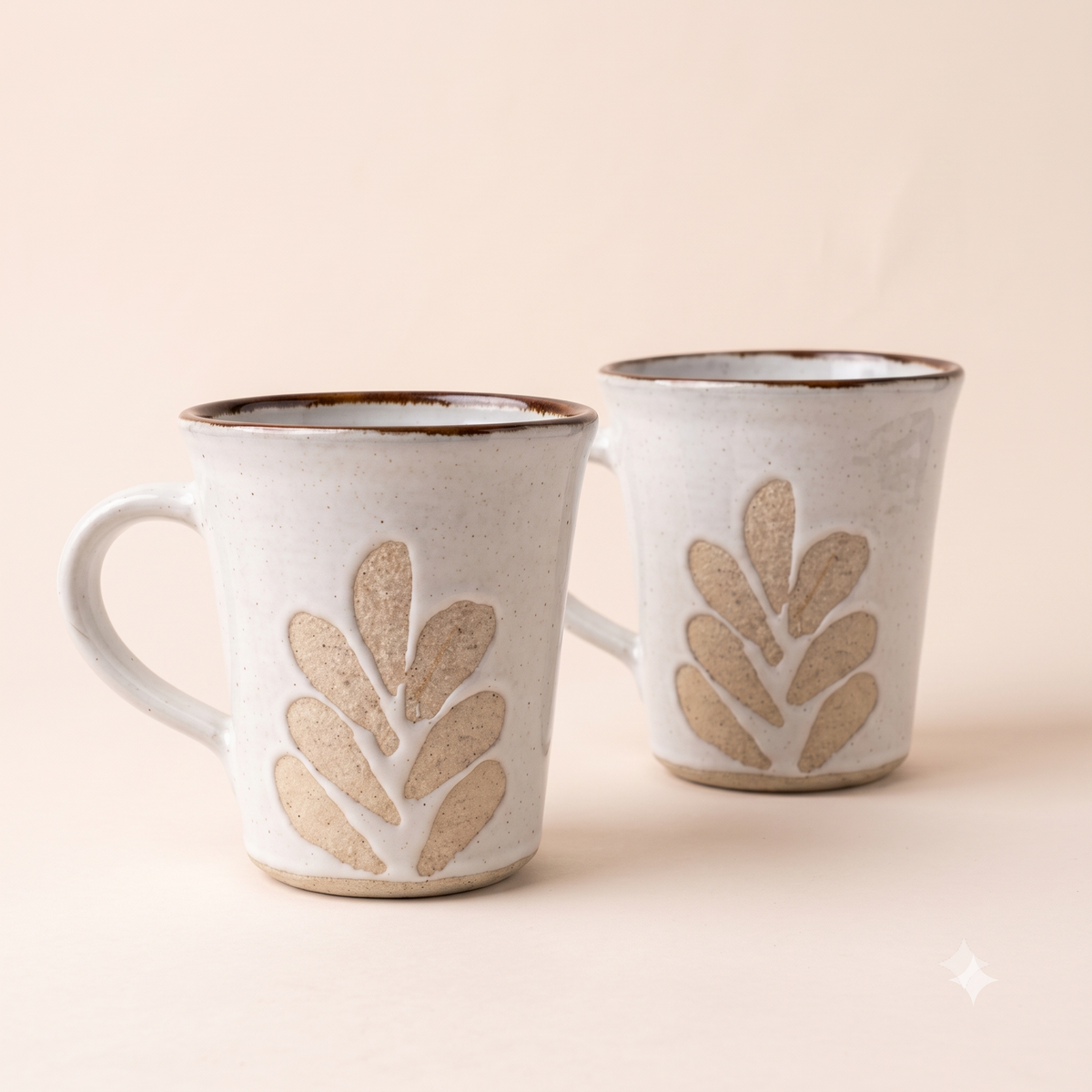 Naturally  Minimalistic Artisanal Slim Tea Mug