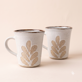 Naturally  Minimalistic Artisanal Slim Tea Mug