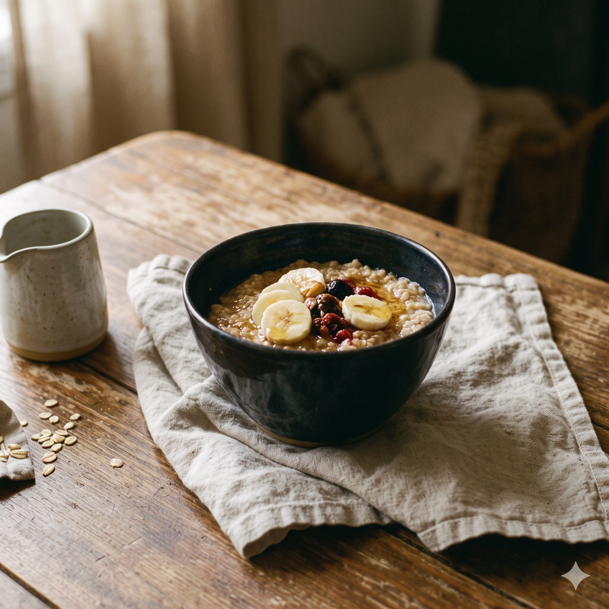 The Midnight Canvas Deep Black Serving Bowl