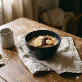 The Midnight Canvas Deep Black Serving Bowl