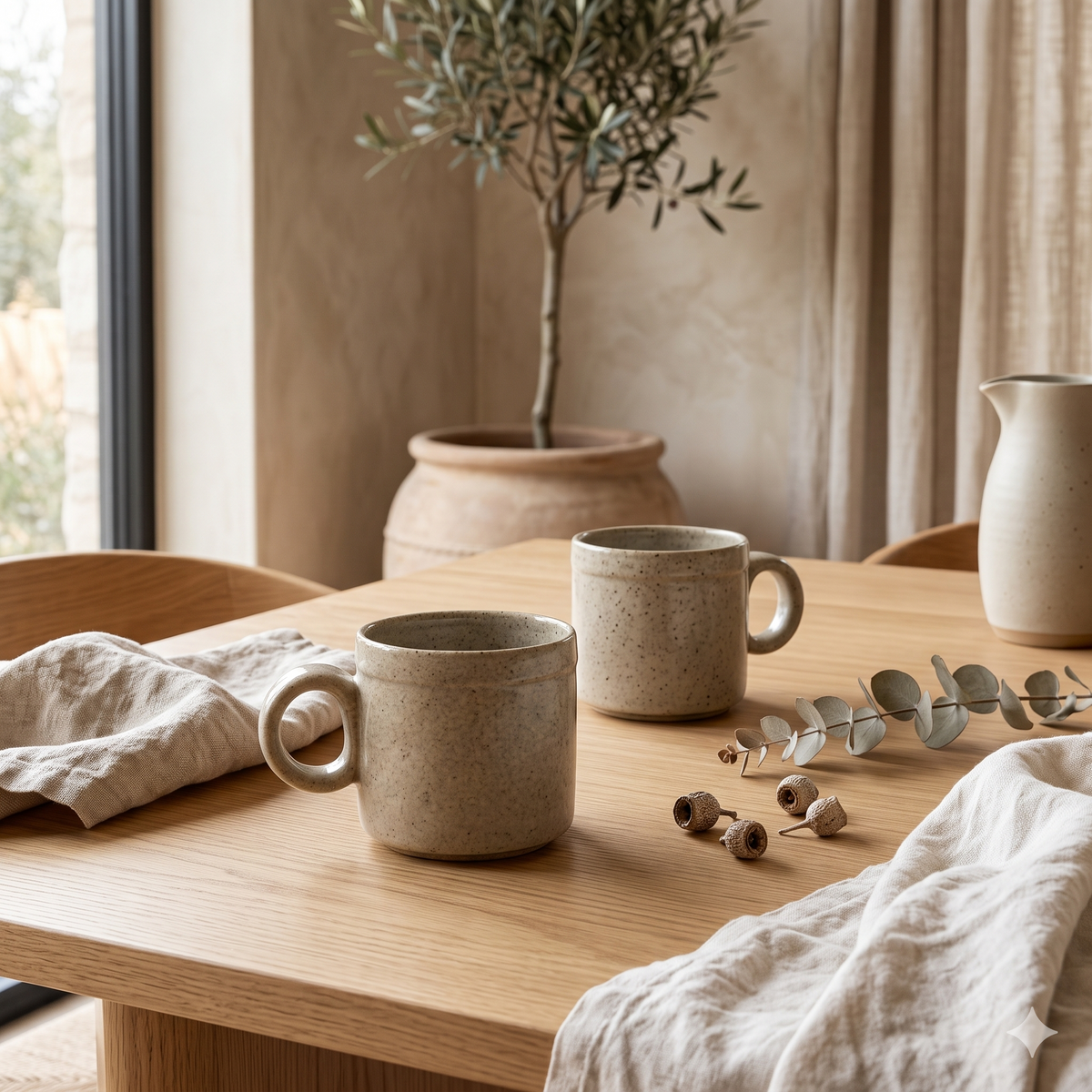 The Slate River Artisan Wide Mouth Mug