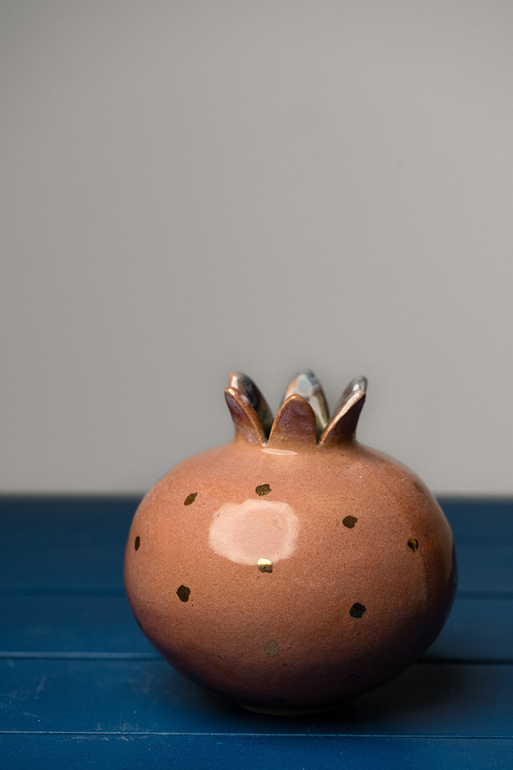 Vase Pomegranate Gold