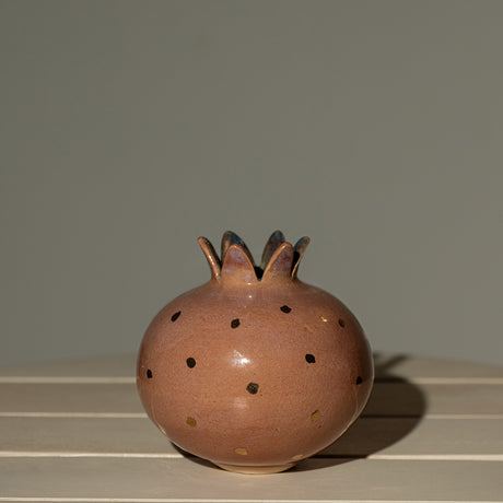 Pink Gold Flower Pot