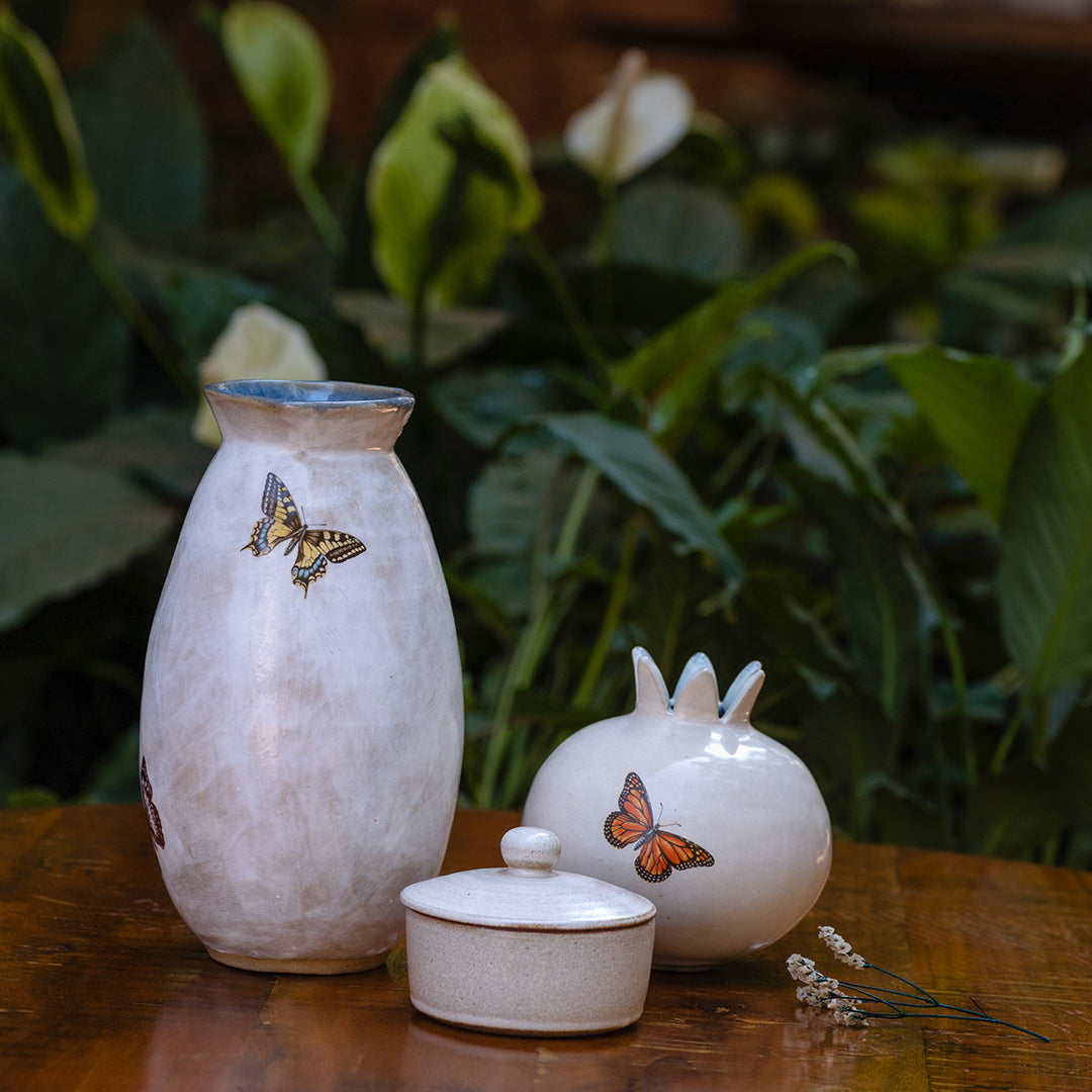 Decorative Vase Butterfly