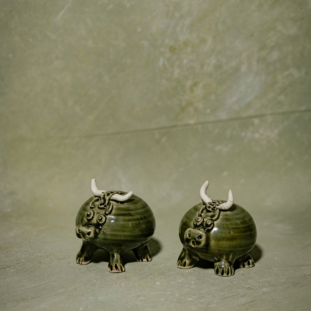 Serene Sage Decorative Artifact