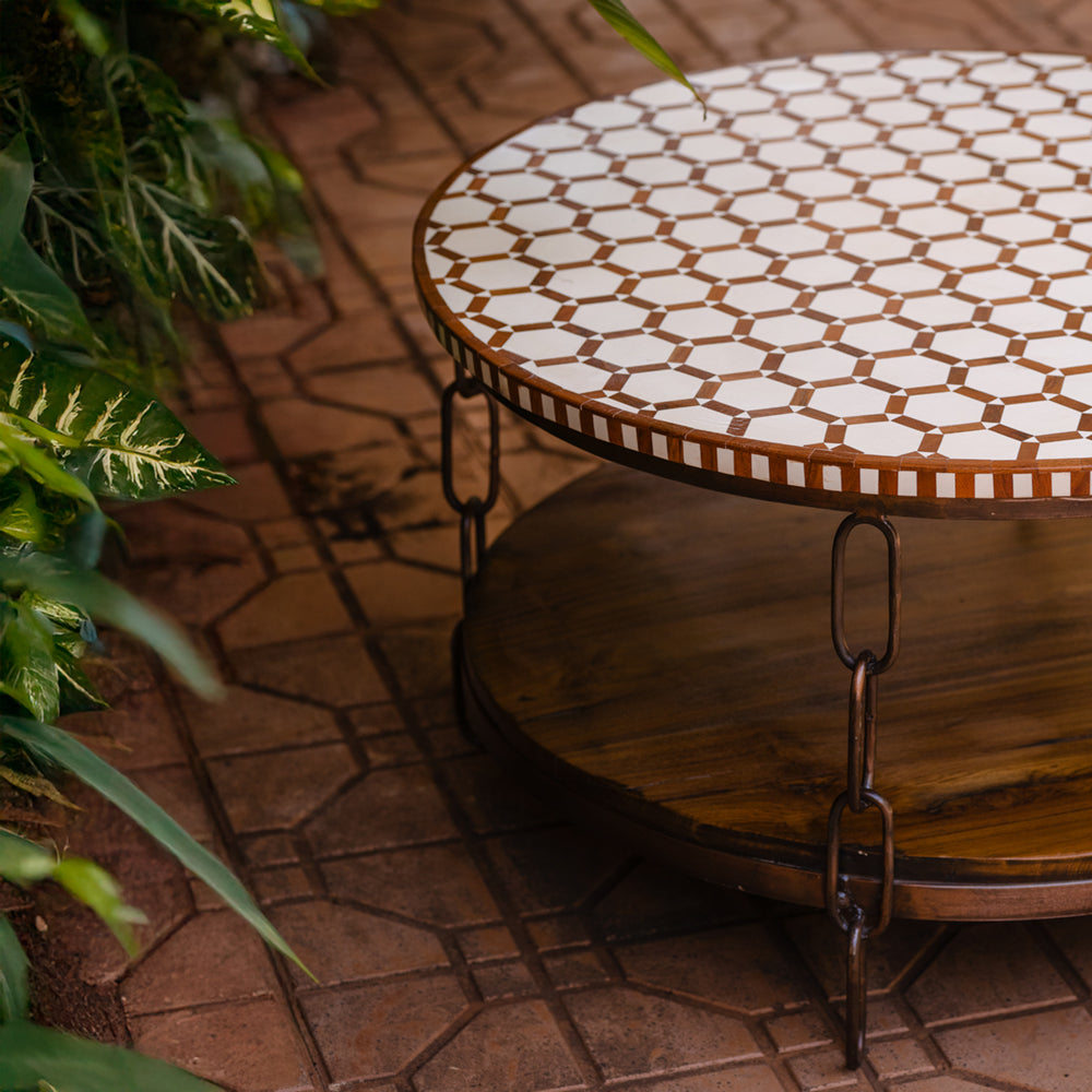 Wooden Table Design Coffee Metal Legs