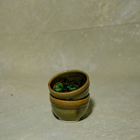 serene sage Chutney Bowl Round