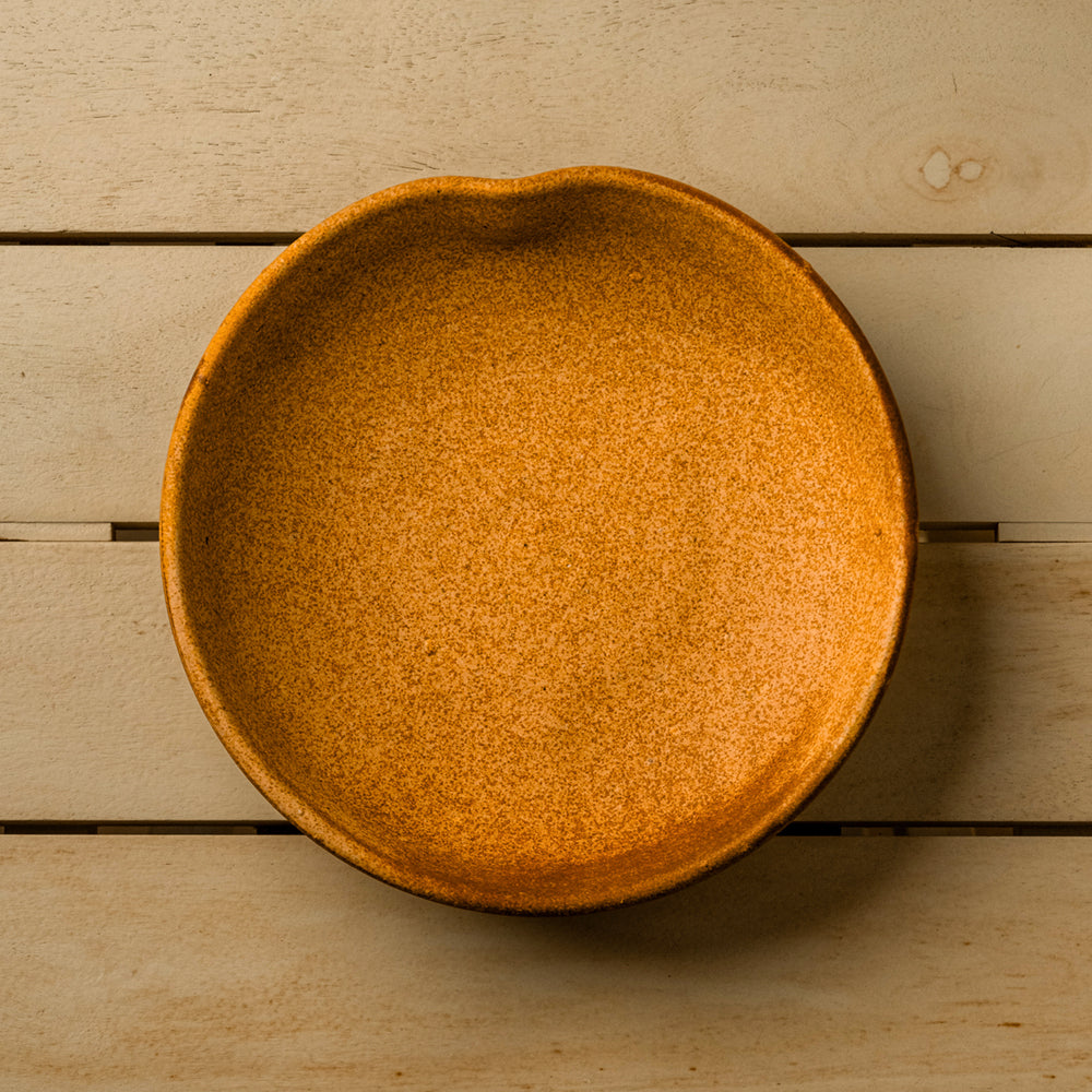 Rustic Charm Curved Dish