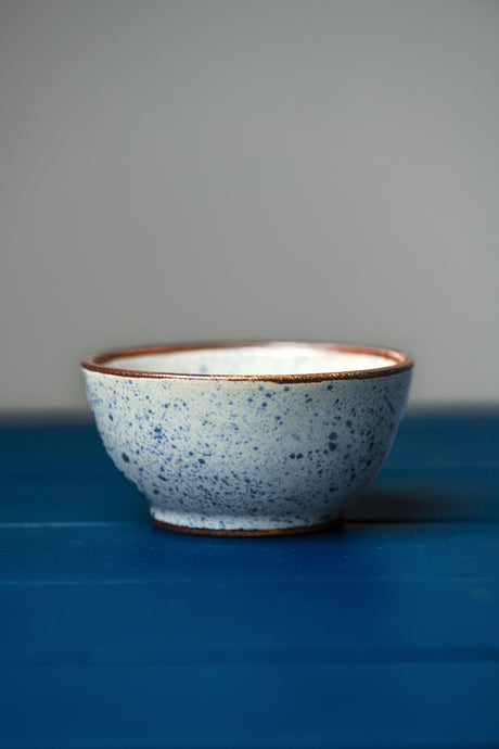 Blue Azure Spotted Bowl Large