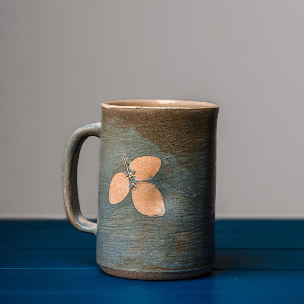 Three Leaf Beer Mug - Set of 2