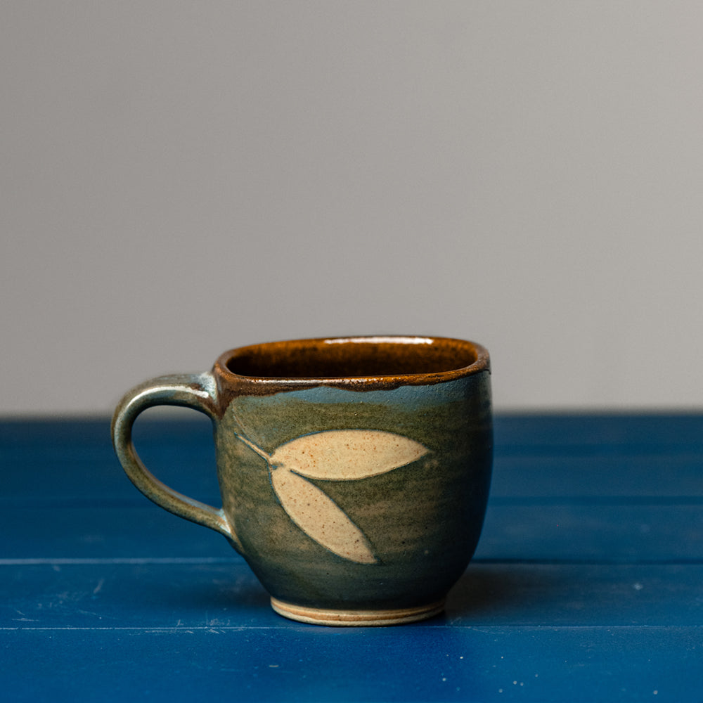 Two Leaf Tea Cup   Set of 4